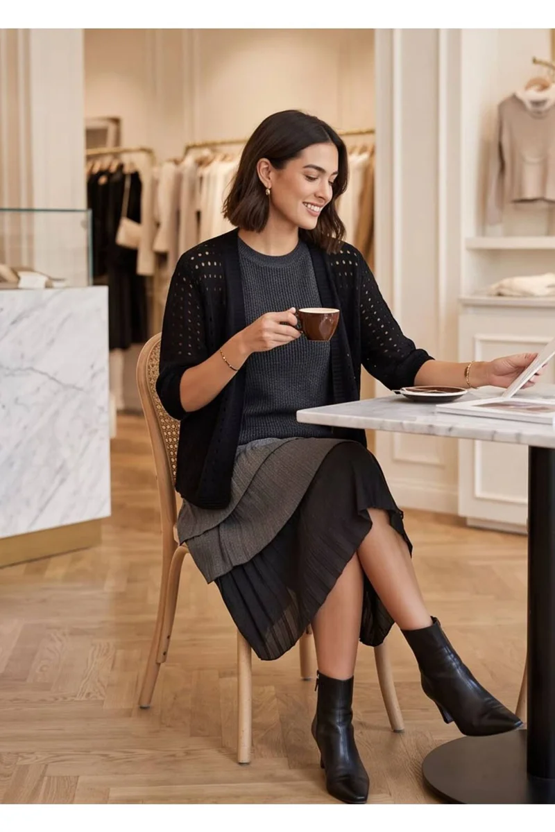 رايفان RYVAN Women's Knit Cardigan