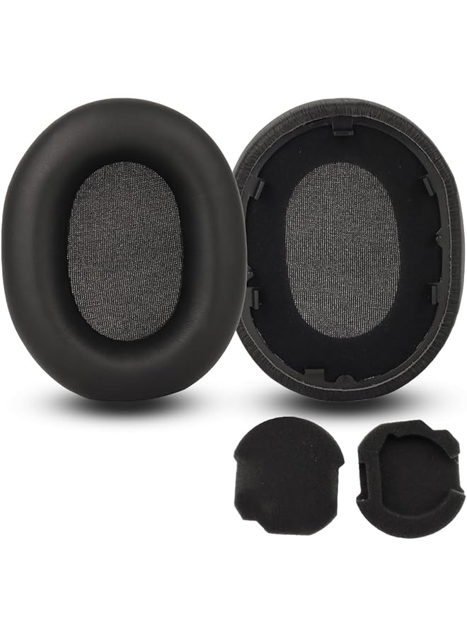 erorex Protein Leather Replacement Ear Pads For Sony Wh 1000Xm5 Wh 1000Xm5 Noise Canceling Headphones Pro M Wh 1000Xm5 Headphones Ear Cushions Headset Earpads Ear Cups Repair Parts Black  - Image 3