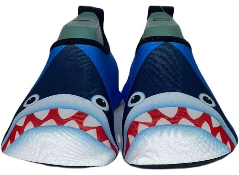 NICE Boys and Girls Water Shoes, Quick Drying Non-Slip Beach Shoes, Children's Cartoon Multicolor Swimming Socks - Image 1