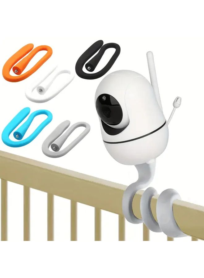 Grey Monitor Flexible Bracket Stand With 1 4 Inch Screw Mount - Image 1