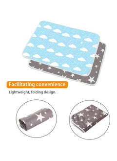 Moro Moro Baby Waterproof Changing Pad, 50x70 cm, Soft Cotton Surface  - Image 5