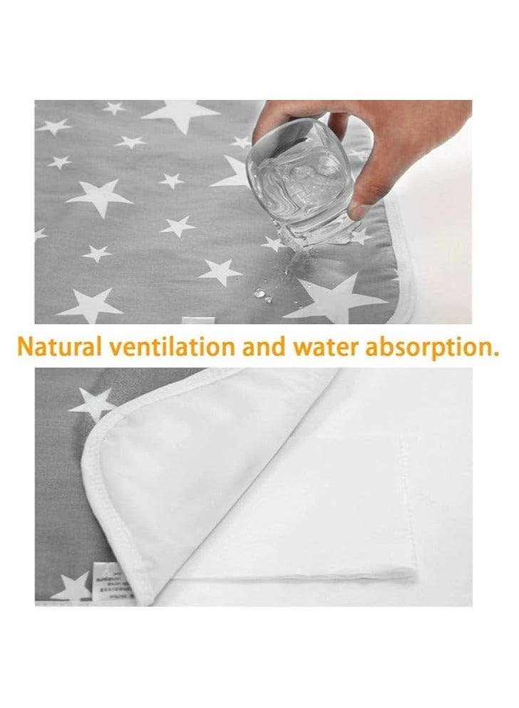 Moro Moro Baby Waterproof Changing Pad, 50x70 cm, Soft Cotton Surface - Image 4