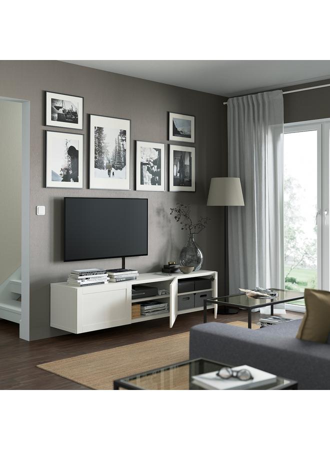 زبون واجهة باب/درج، أبيض، 60×38 سم - Image 3