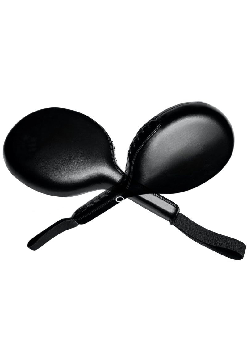 قطعتان من مضارب هدف الملاكمة، وسادات الملاكمة وقفازات ووسادات تدريب التايكوندو والركل والمواي تاي