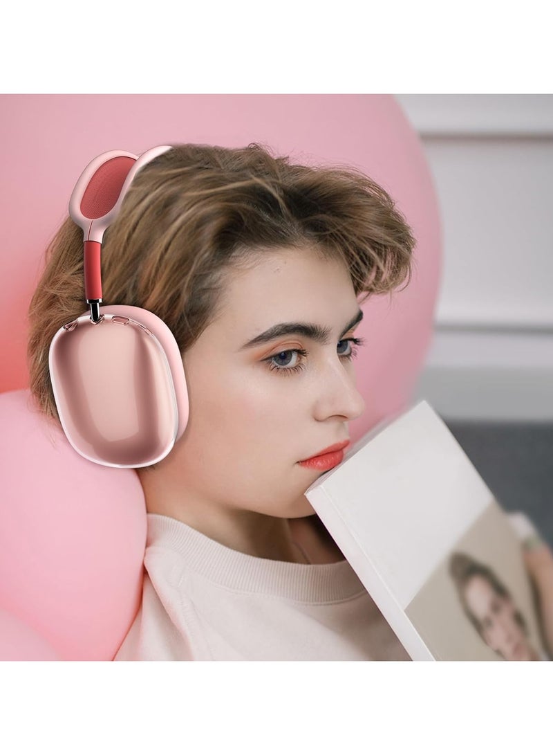 ارواق مناسبة لـ Airpods Max الغطاء الواقي Apple Max سماعة قذيفة بلون سيليكون لينة قذيفة سماعة غطاء مجموعة ثلاث قطع - Image 3