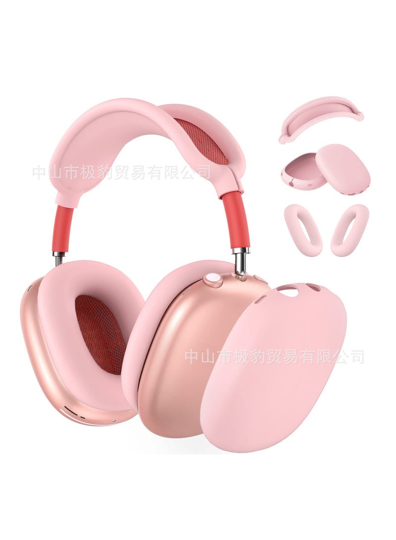 ارواق مناسبة لـ Airpods Max الغطاء الواقي Apple Max سماعة قذيفة بلون سيليكون لينة قذيفة سماعة غطاء مجموعة ثلاث قطع - Image 1