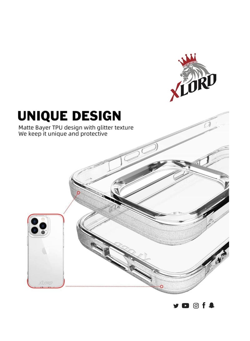 إكسلورد طقم حماية كامل XLORD Warrior لآيفون 12 / 12 برو – جراب + اسكرينة أمامية + اسكرينة ضهر + حماية عدسة + أداة تركيب – بتقنية امتصاص الصدمات - Image 4