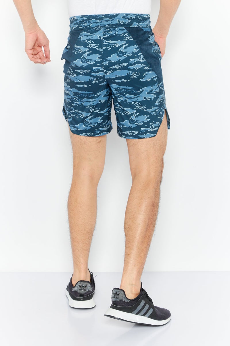 PUMA Men Sportswear Fit Drawstring Training Shorts, Grey - Image 3