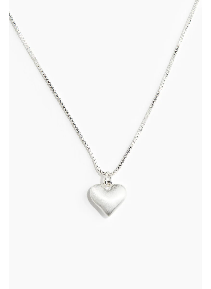 اتش اند ام Heart-Pendant Necklace