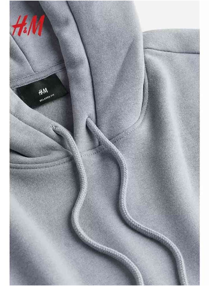H and M - HM New Casual And Fashionable Loose Printed Hoodie - Image 1