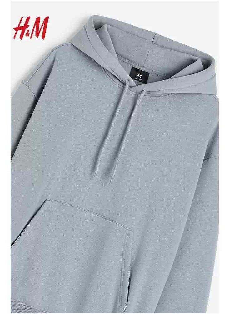H and M - HM New Casual And Fashionable Loose Printed Hoodie - Image 1