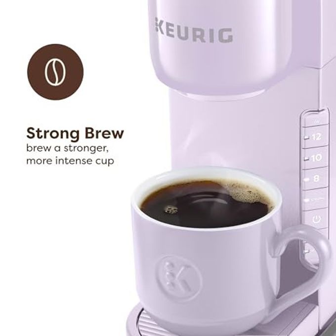 Keurig K-Express Single Serve K-Cup Pod Coffee Maker, 3 Brew Sizes, Strong Button Feature, 42oz Removable Reservoir, Lavender - Image 5
