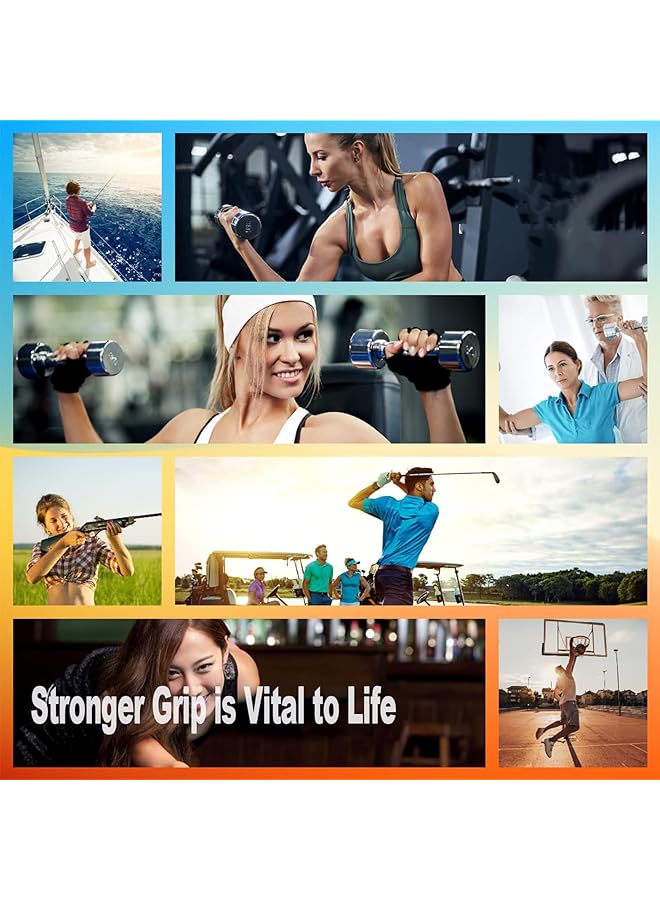 KASTWAVE Digital Grip Strengthener Grip Strength Measurement Hand Trainer Hand Grip Counter Hand Strength Training Device for Forearm Training Crossfit Weightlifting Finger Power 268Lb / 120 Kg - Image 5