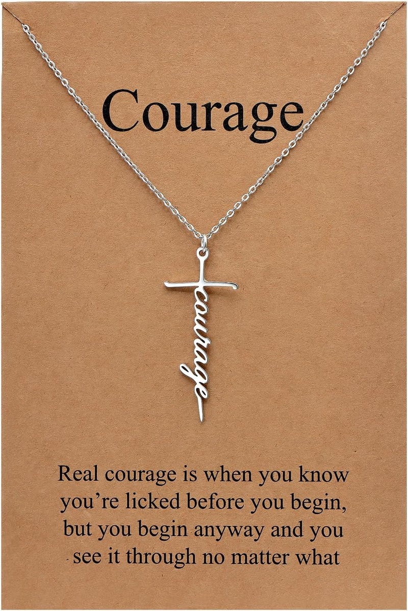 Lcherry Faith Cross Pendant Necklace for Women Religious Christian Jewelry Mother's Day Gifts for Women - Image 1