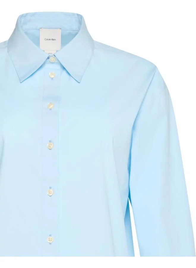 CALVIN KLEIN Causal Long Sleeve Relaxed Shirt