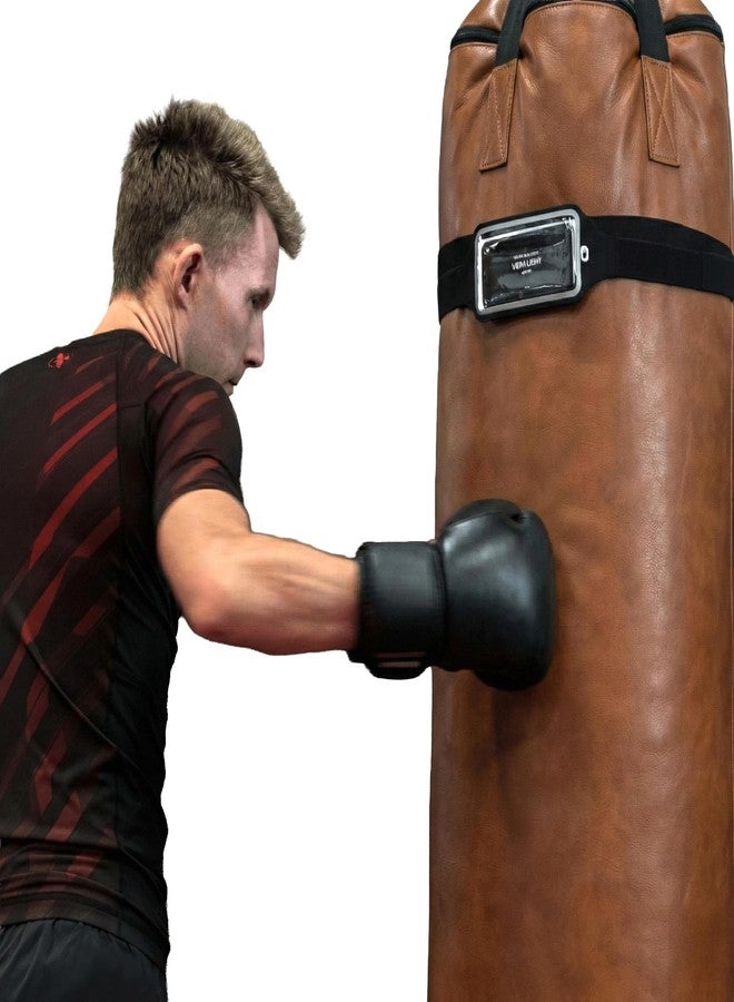 PunchLab Heavy Bag Phone Holder Strap - Punch Tracking Accessory for Boxing & Fitness, Fits Hanging & Standing Bags, Tracks Punch Power, Count & Progress, Works with PunchLab App (No Subscription) - Image 1