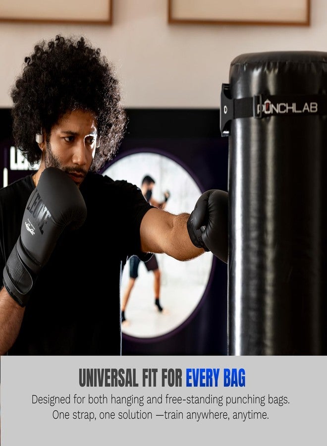 PunchLab Heavy Bag Phone Holder Strap - Punch Tracking Accessory for Boxing & Fitness, Fits Hanging & Standing Bags, Tracks Punch Power, Count & Progress, Works with PunchLab App (No Subscription) - Image 2