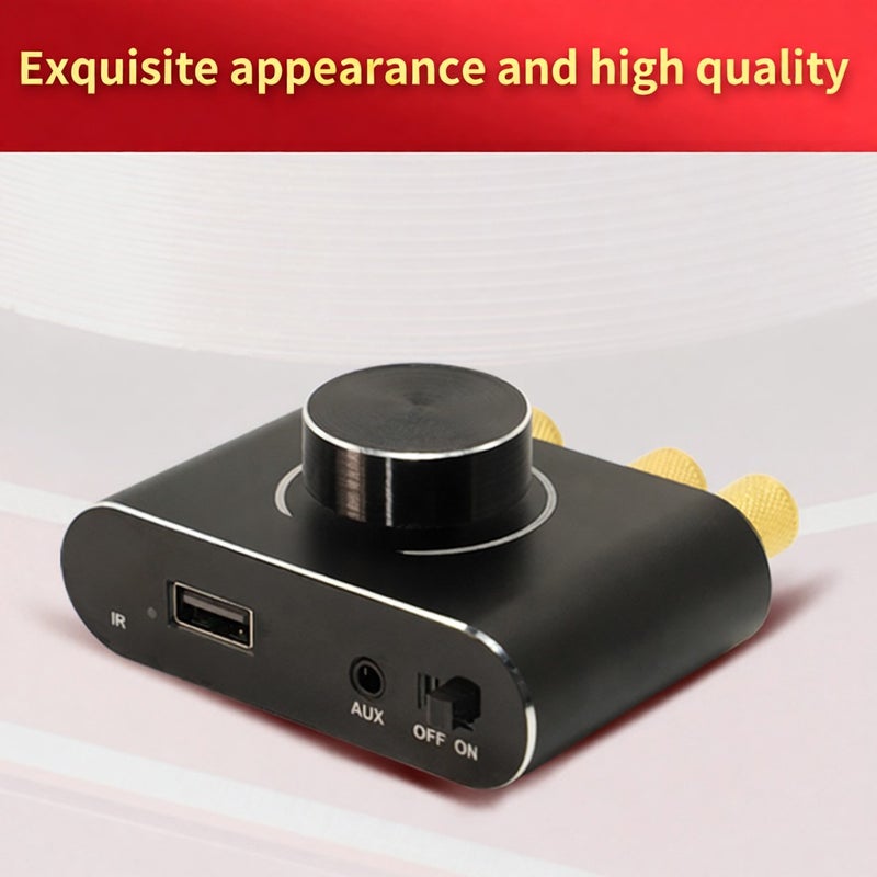X15H 15W Stereo Amplifier Board 12/24V Speaker Audio Amplifier BT 3.5mm AUX USB U-disk Input Amplification Module Support Sinilink APP and Remote Controller Control - Image 5
