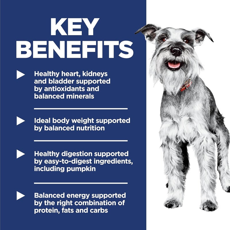 Hills Science Diet Small  Mini Senior Adult 7 Small  Mini Breeds Senior Premium Nutrition Dry Dog Food Chicken Brown Rice  Barley 45 lb Bag - Image 4