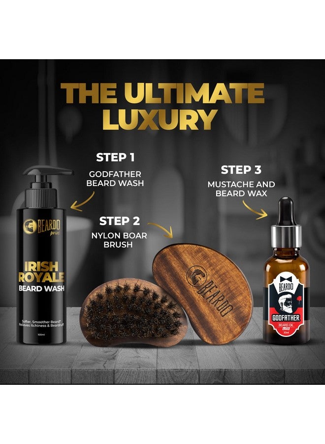 BEARDO Beardo Irish Royale Prive Beard Wash For Men, 100 ml | Washes & Smoothens the Beard | Refreshing Aromatic After-Use Effect | Beard Cleanser and Conditioner for Healthy Beard - Image 5