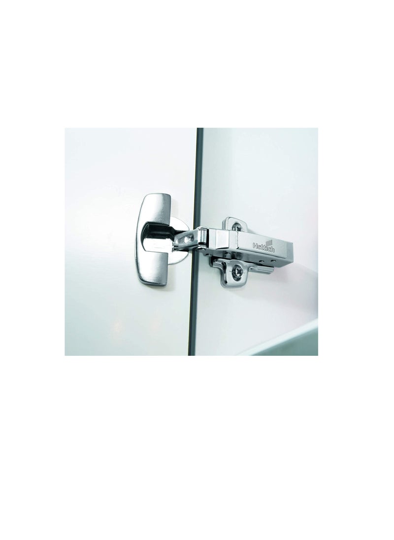 Hettich - Hettich 9219541 Sensys Pot Hinge for Door Thickness 15-22 mm Perfect Dampening (Pack of 6), Nickel-Plated - Image 1