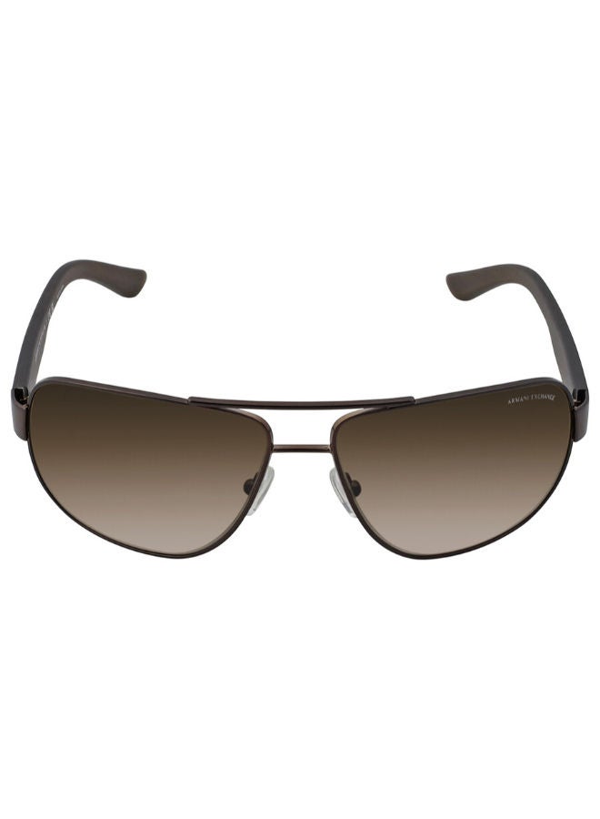 Armani Exchange Full Rimmed Pilot Sunglasses 0AX2012S - Image 1