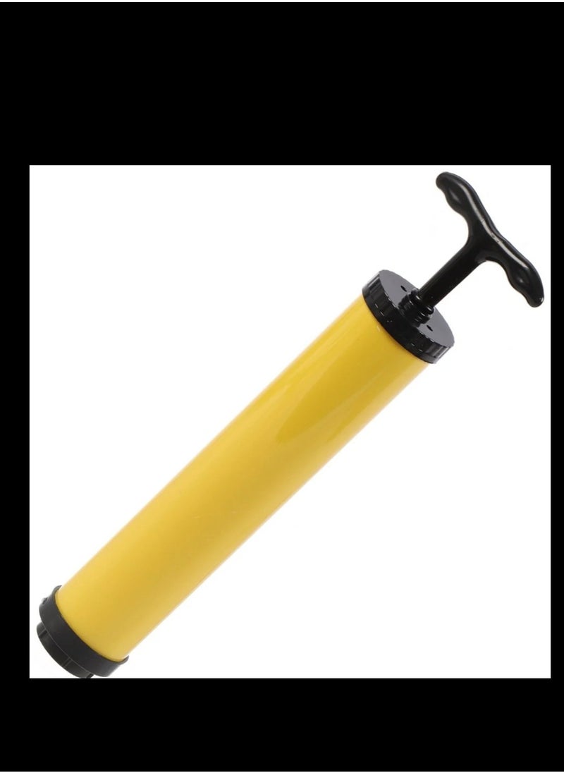 LOWHAT Ball Pump Kit Portable Hand Air Ball Pump for Sports Balls Inflator with Needle Extension Hose Soccer Pump for Football Basketball Volleyball Water Balloon Christmas Child Shoeboxes  - Image 1