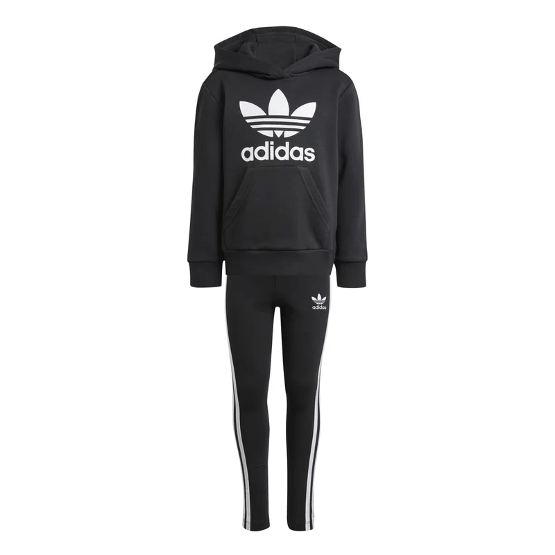 Adidas HOODIE LEG SET Black Originals Kids SUITS