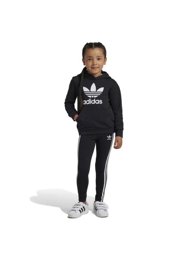 Adidas HOODIE LEG SET Black Originals Kids SUITS  - Image 4