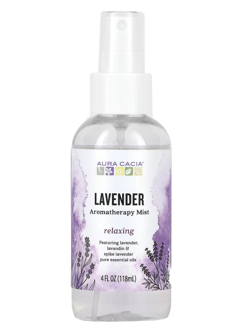 Aura Cacia Aura Cacia, Refreshing Room & Body Mist, Calming Lavender, 4 fl oz (118 ml) 