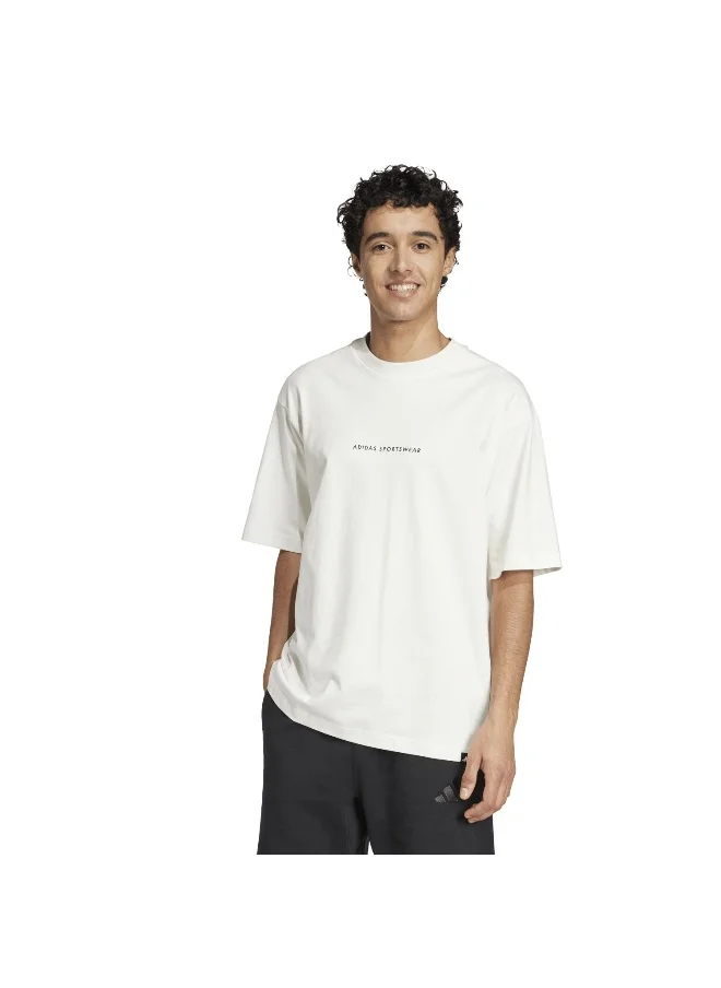 اديداس adidas codes doodle camp men graphic t-shirt