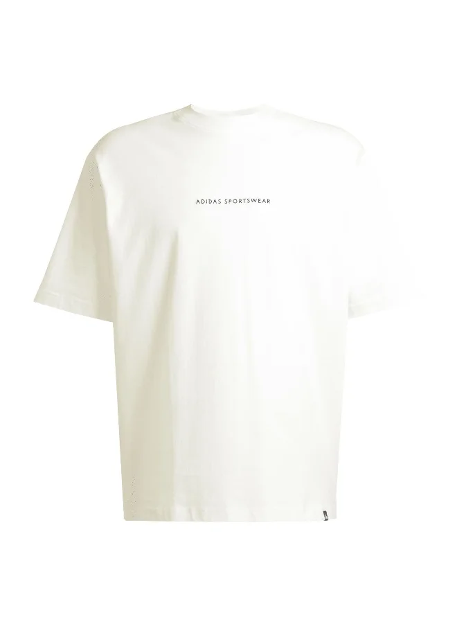 اديداس adidas codes doodle camp men graphic t-shirt