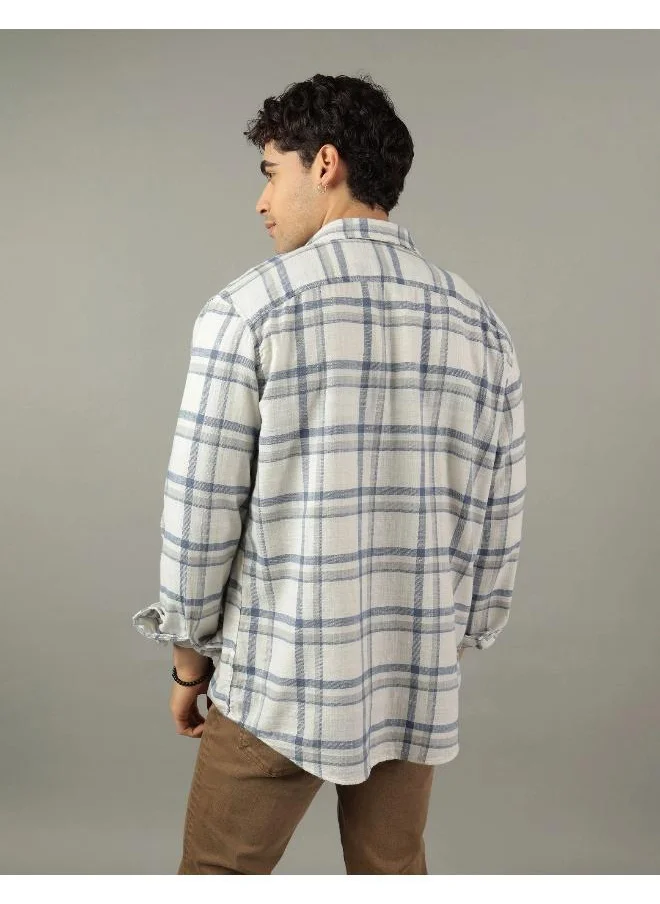 American Eagle Regular Fit Checked Shirt