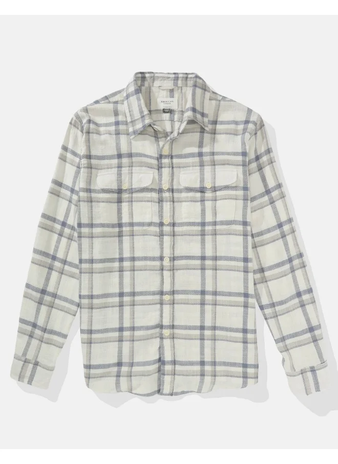 American Eagle Regular Fit Checked Shirt