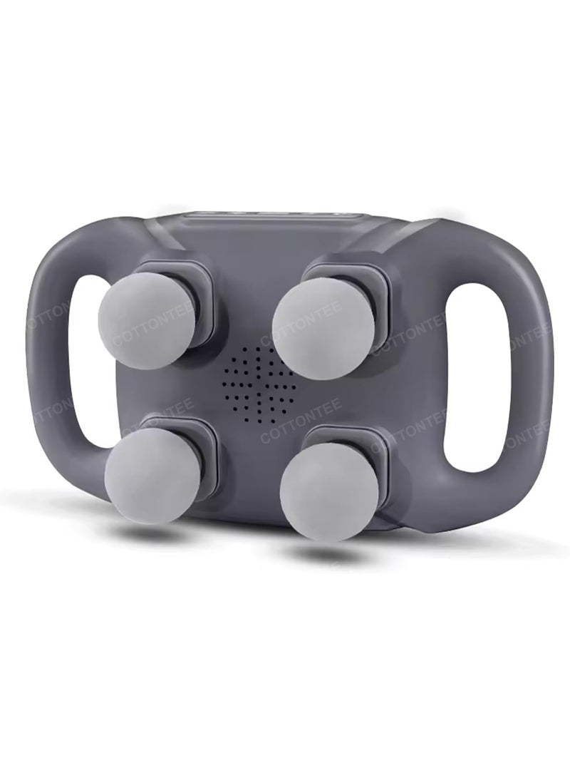 4-Head Massage Gun – Deep Tissue Muscle Massager with 20 Intensities & 6 Modes – Pain Relief for Back, Neck, Shoulders & Legs - Image 4