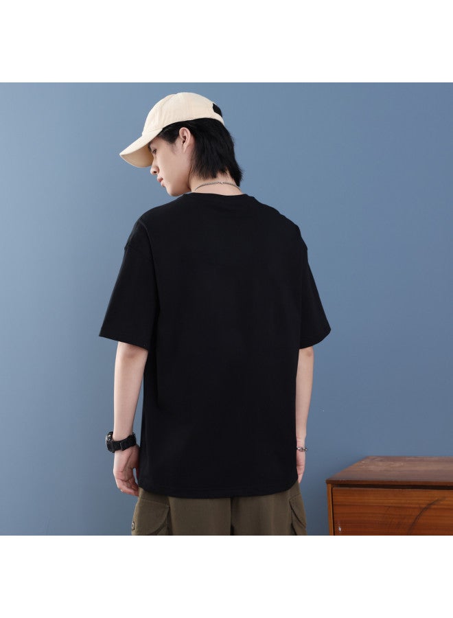 Jeanswest short Sleeve T-shirt Summer Casual Versatile Loose Fit Round Neck Top - Image 5