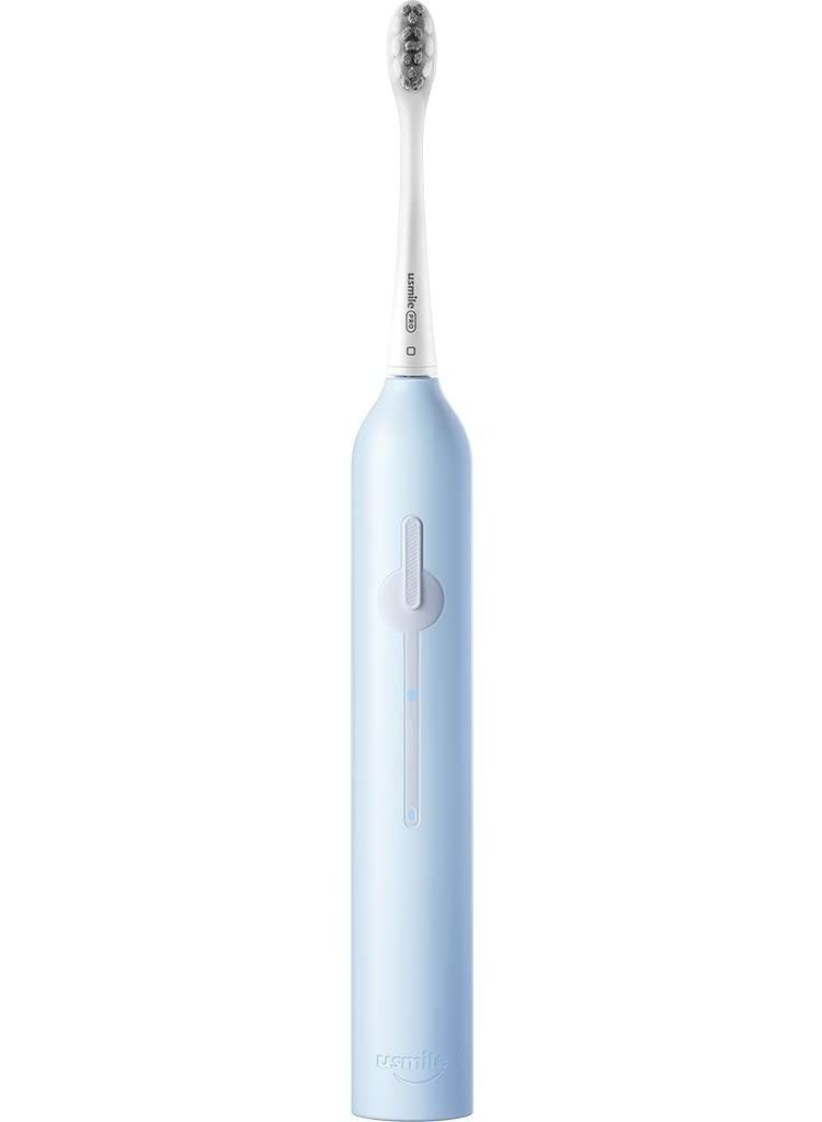 usmile Electric Toothbrush USB Rechargeable Sonic Electric Toothbrush for Adults, Whitening Toothbrush with Smart Timer 4-Hour Fast Charge for 6 Months P1 Blue - Image 4