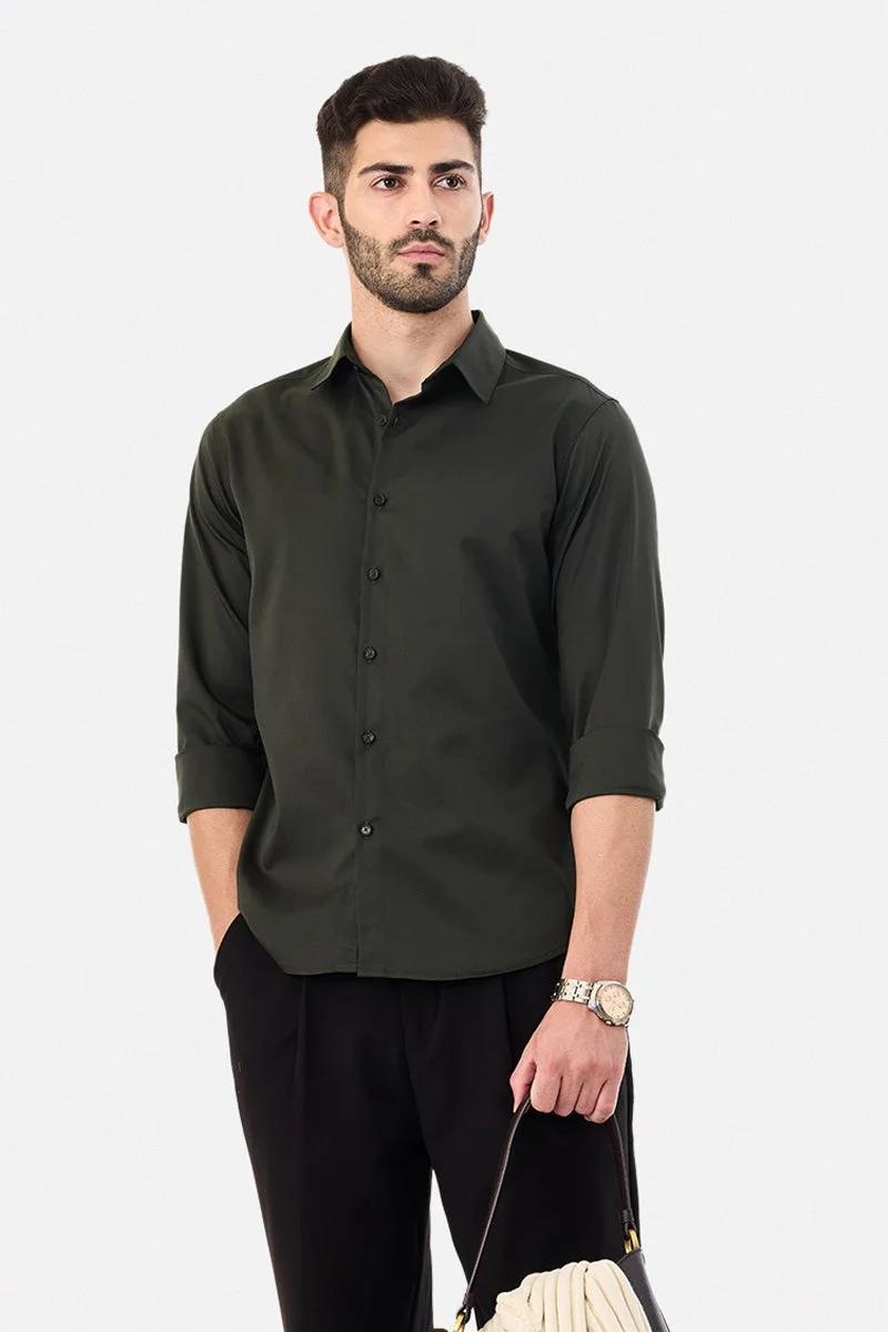SNITCH Slim Fit Stretch Shirt