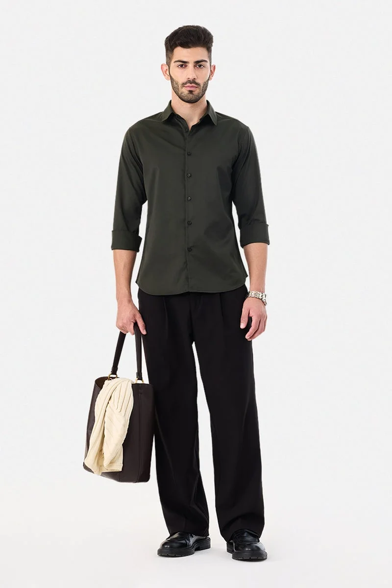 SNITCH Slim Fit Stretch Shirt