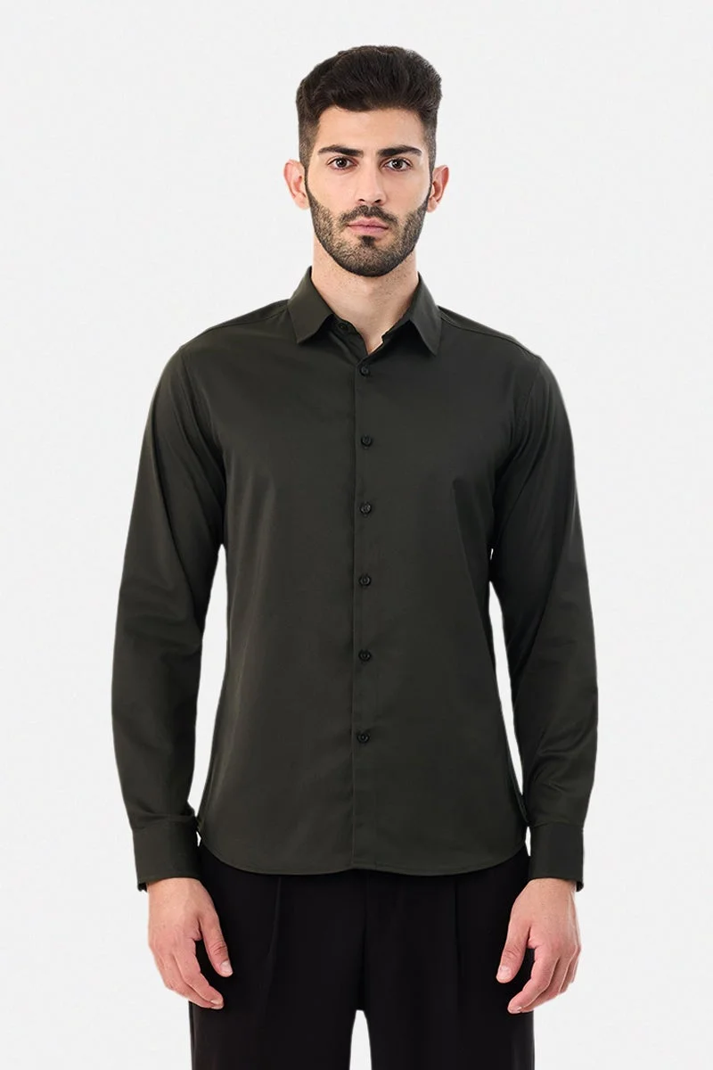 SNITCH Slim Fit Stretch Shirt