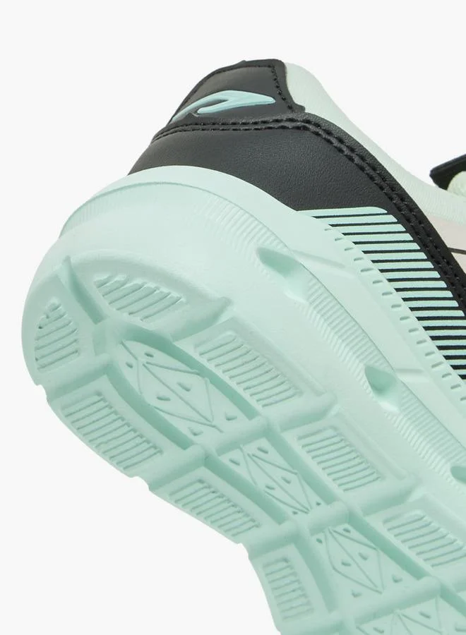 Dash WHITE Girls Colourblock Hook & Loop School Sports Shoes for Women | Best Price UAE