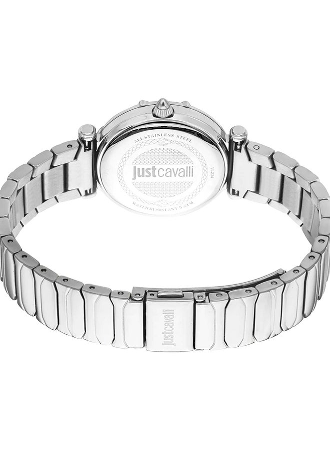 Just Cavalli جست كافالي ليدي أتراني JC1L234M0215 - ساعة كوارتز أنثوية من الفولاذ المقاوم للصدأ 3 عقارب - Image 3