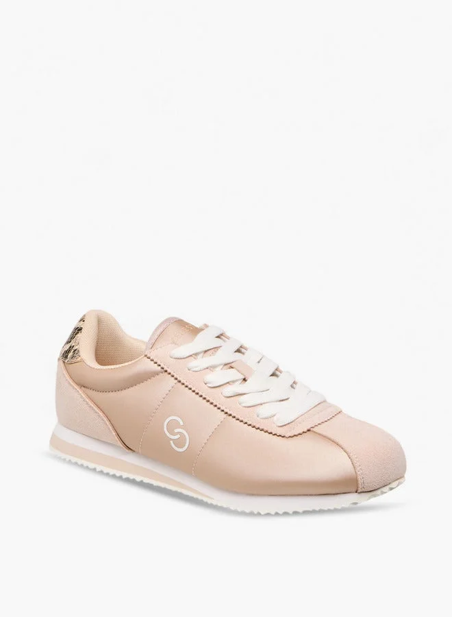 Celeste Women's Panelled Lace-Up Sneakers
