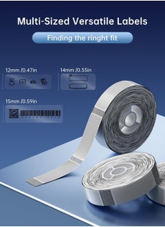 NIIMBOT D11/D110/D101 Waterproof Transparent Thermal Label Paper for Barcode Printing 14*50mm  - Image 2