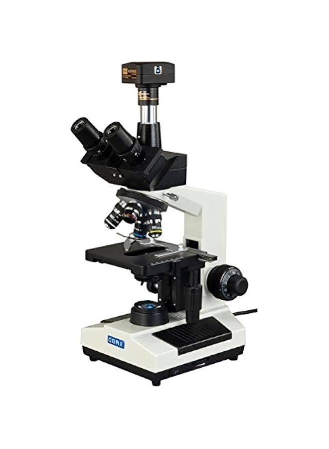 Arabest - 40X-2000X 14MP Digital Compound Trinocular LED Lab Biological Microscope, Super Speed USB 3.0 - M837SL-C140U3 - Image 2