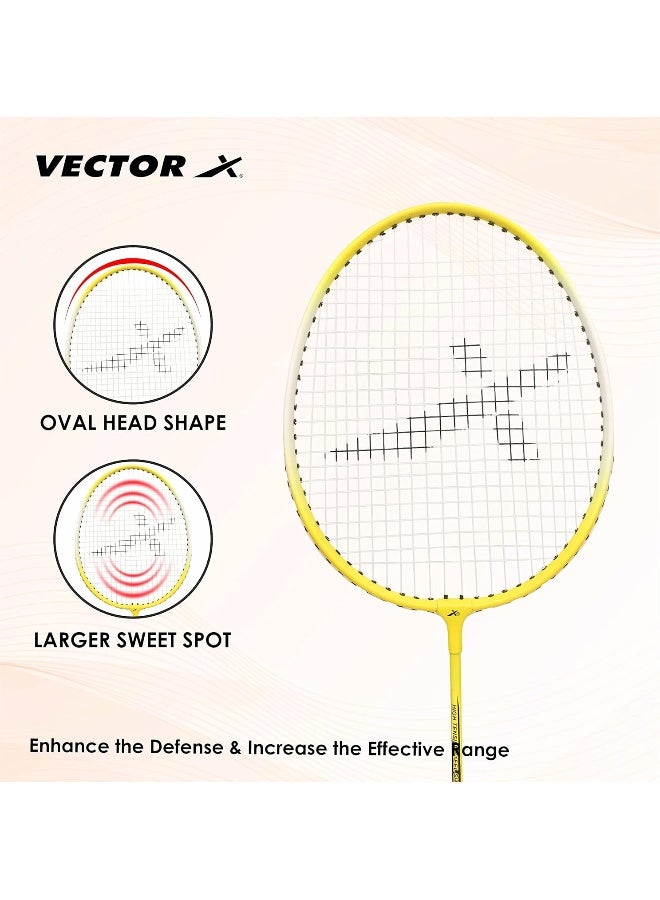 Vector X VXB50 Badminton Racket – Lightweight Aluminum Racket for Indoor & Outdoor Play - Image 2