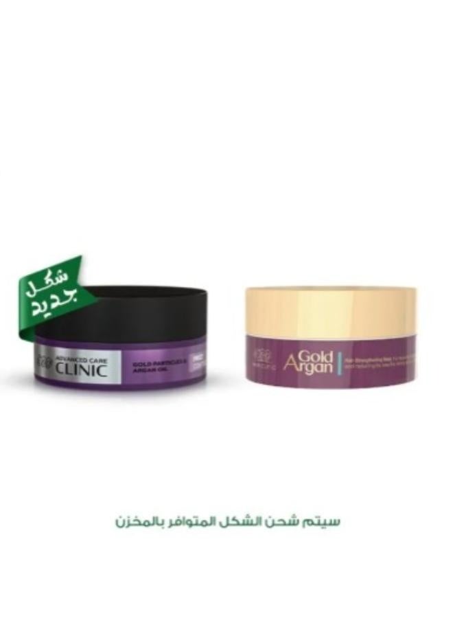 Hair Clinic Gold Argan Mask With Gold And Argan Oil 1 Piece