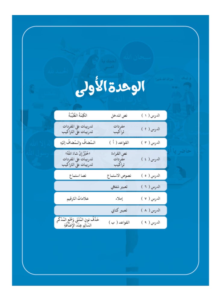 كتاب العربية بين يدى اولادنا  كتاب المعلم 12 - Image 3