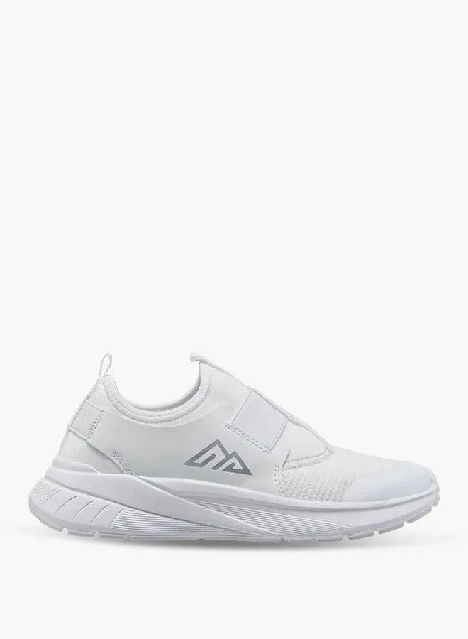 Panelled Slip-On Sports Shoes