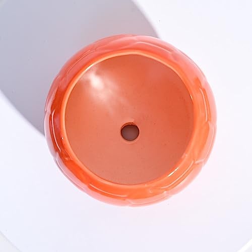 UGAOO Football Ceramic Pot (Orange) - Image 4